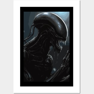 xenomorph Posters and Art